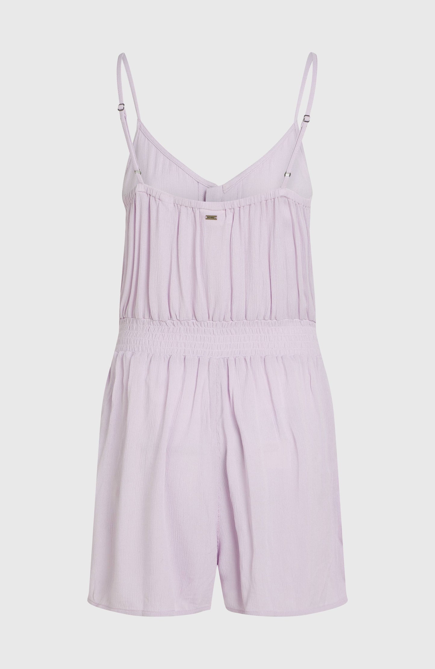 Women Thin Strap Buttoned Romper