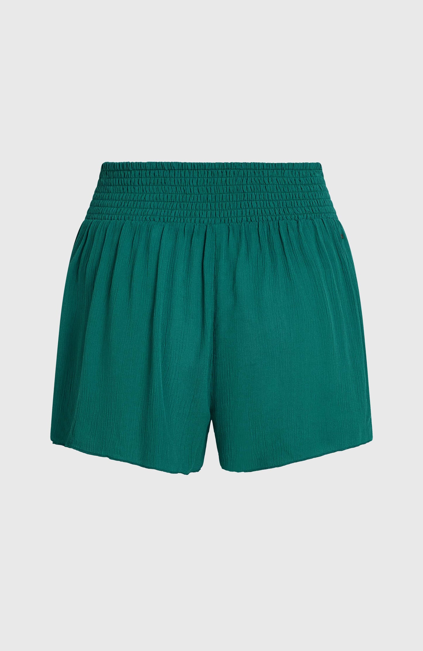 Women Johnny Smocked Waist Shorts