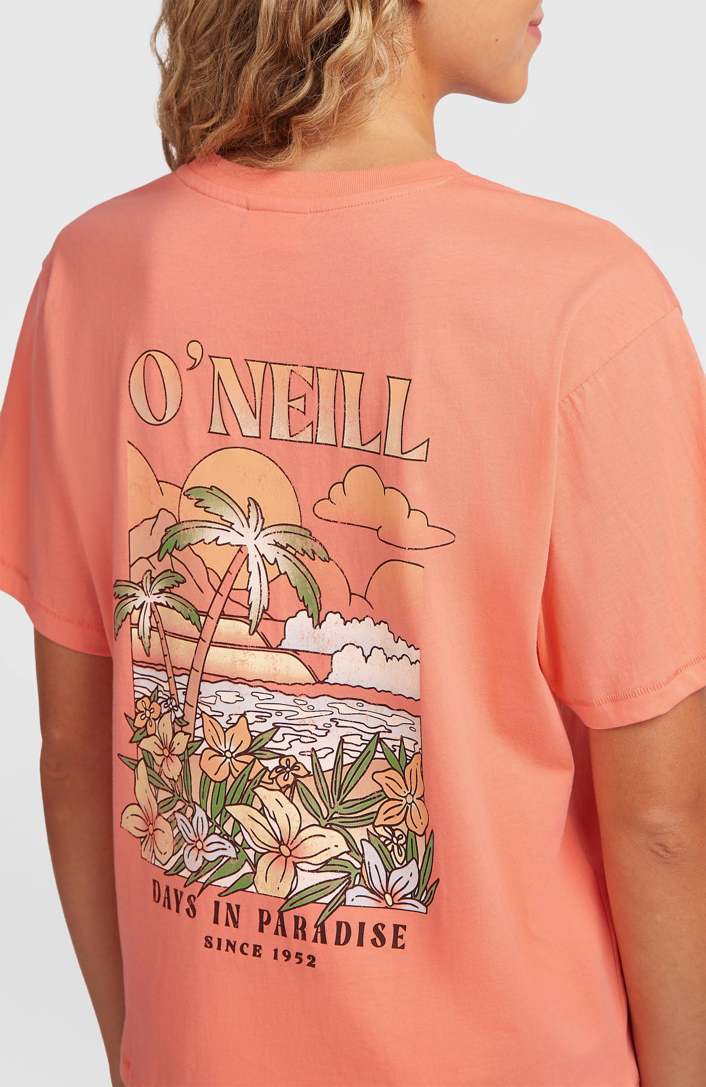 Women O’Neill Boxy Back Print T-Shirt