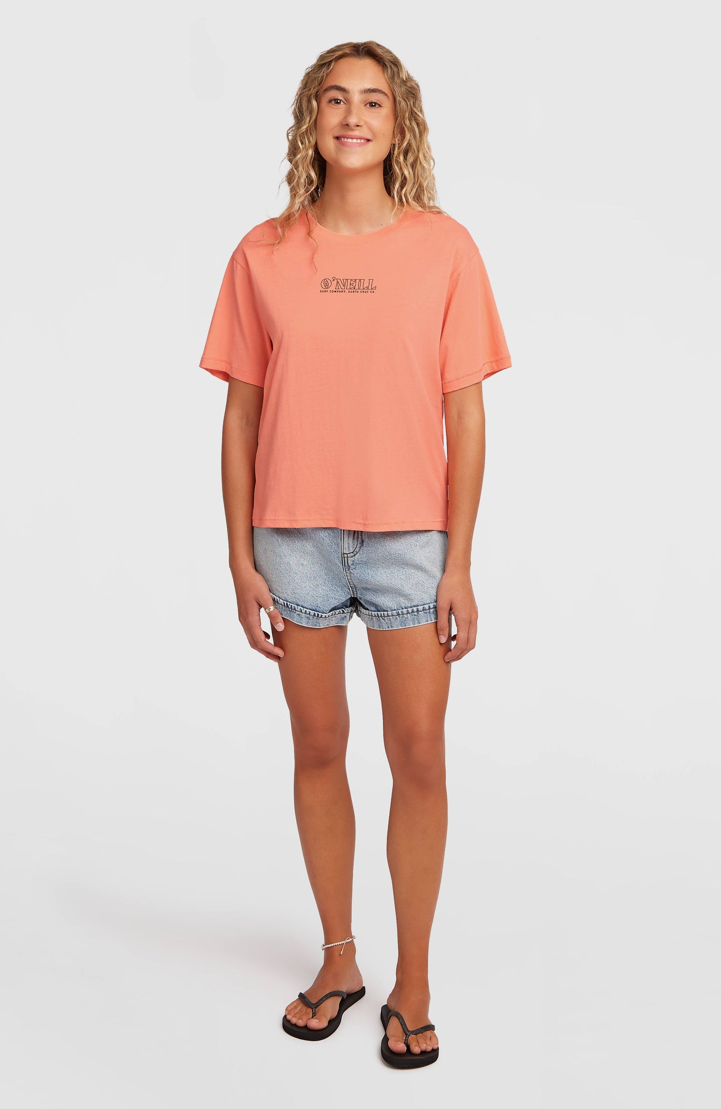 Women O’Neill Boxy Back Print T-Shirt