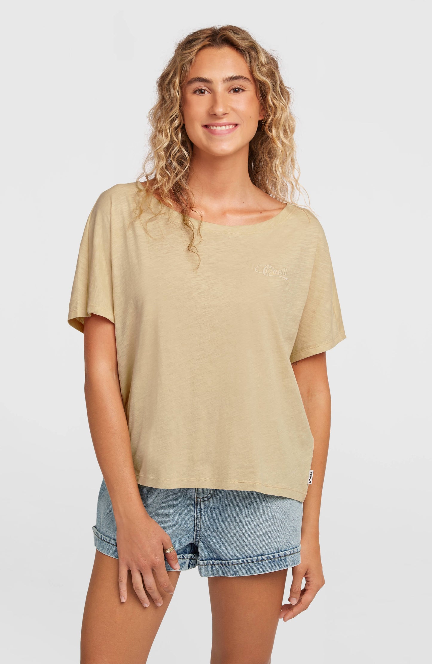 Women Essentials O'Neill Script Scoop Neck T-Shirt