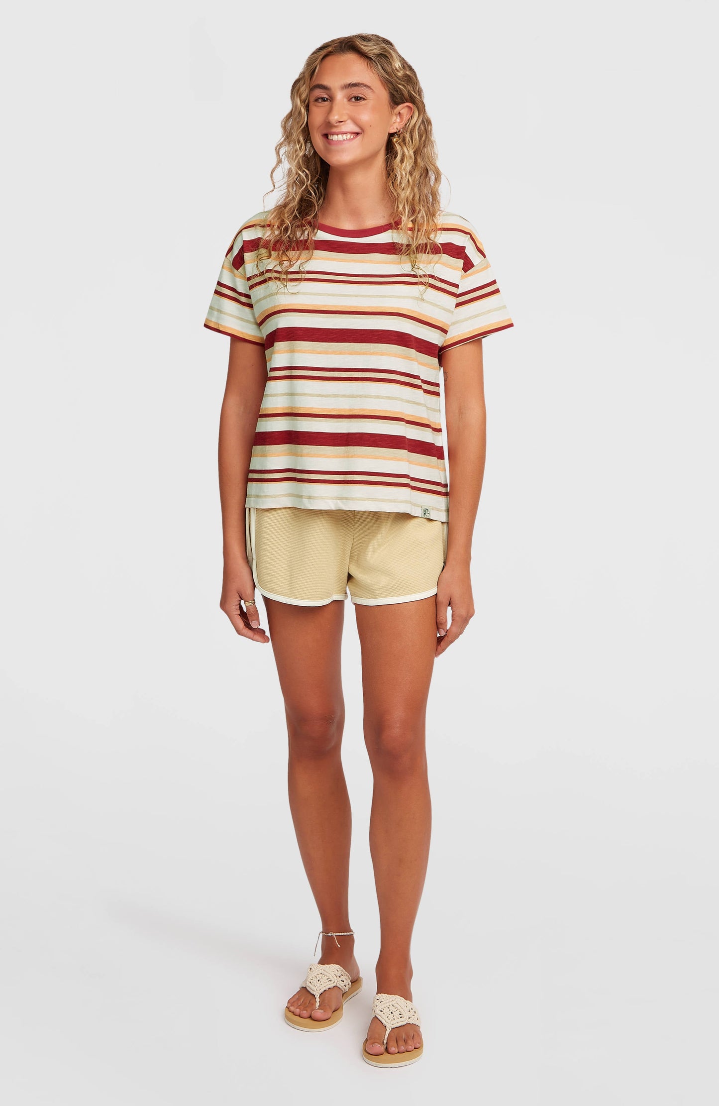 Women O'Riginals Boxy Stripe T-Shirt