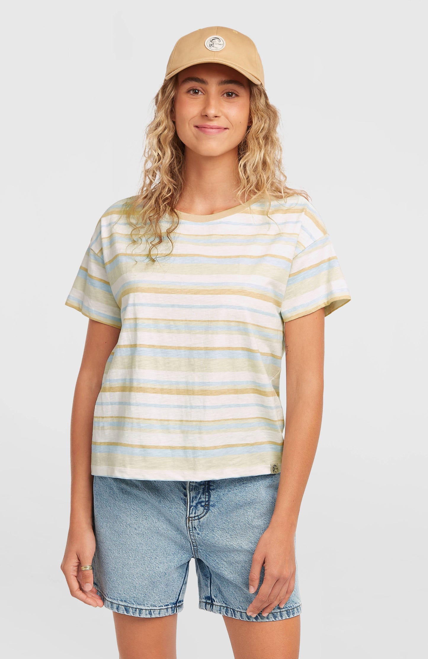 Women O'Riginals Boxy Stripe T-Shirt