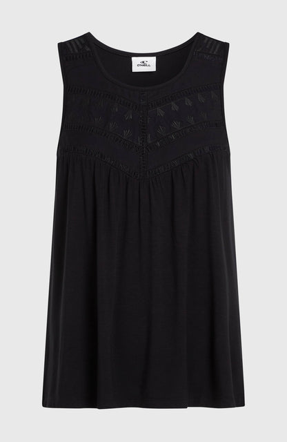 Women Essentials Tokeena Embroidery Tank