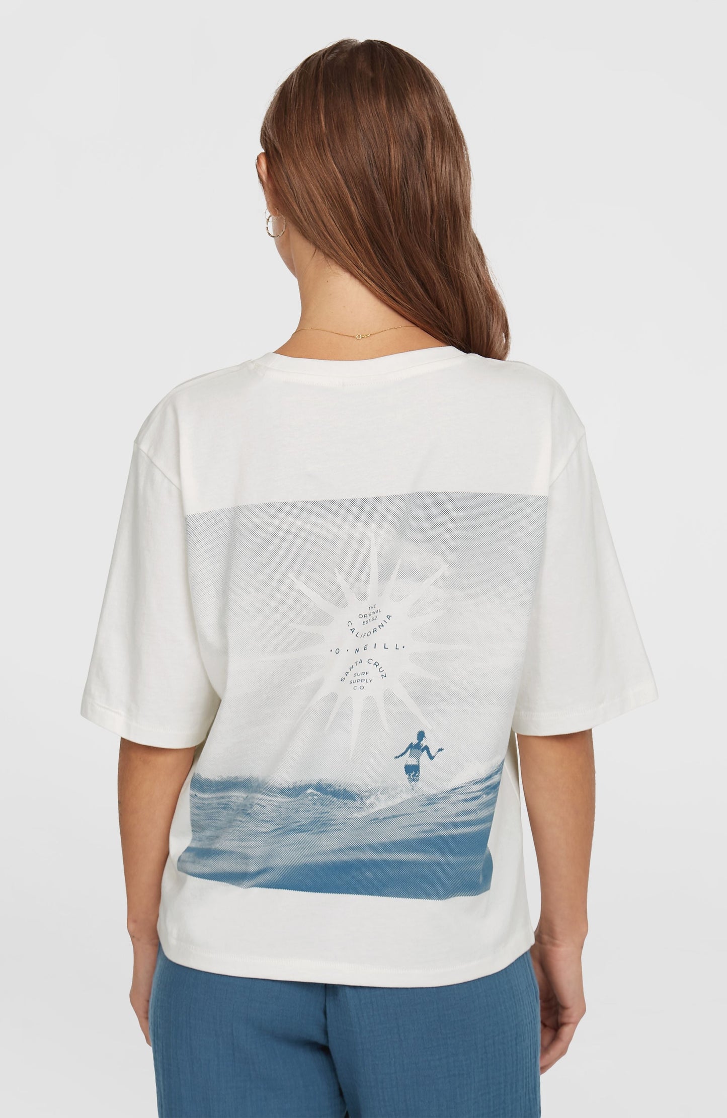 Women Summer Musthaves Back Print T-Shirt