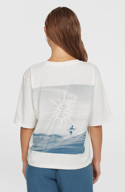 Women Summer Musthaves Back Print T-Shirt