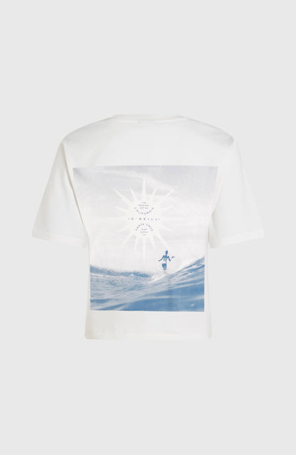 Women Summer Musthaves Back Print T-Shirt