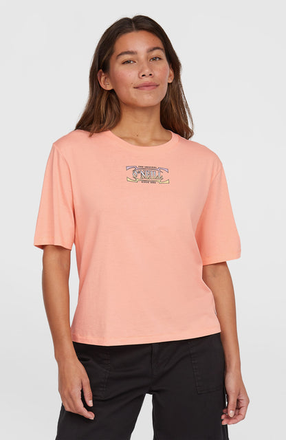 Women Summer Musthaves Back Print T-Shirt
