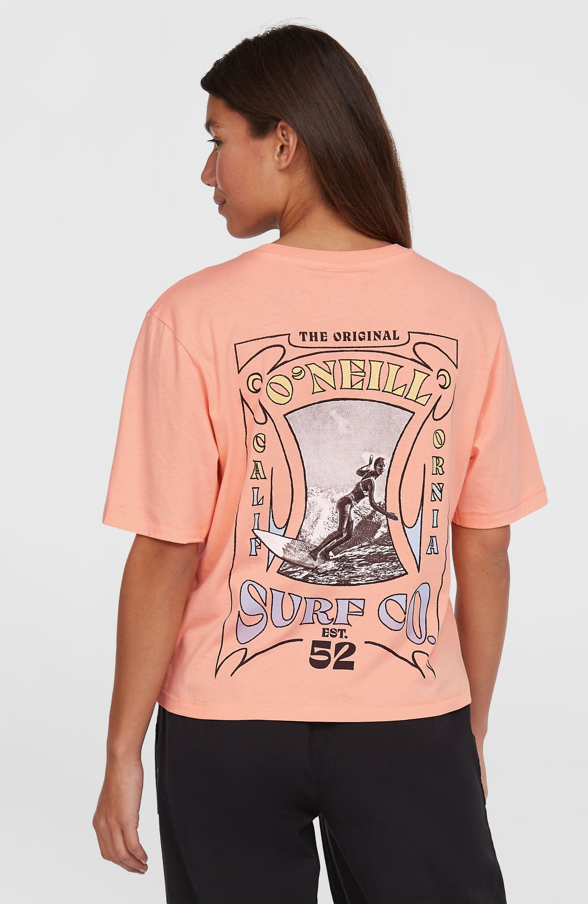 Women Summer Musthaves Back Print T-Shirt