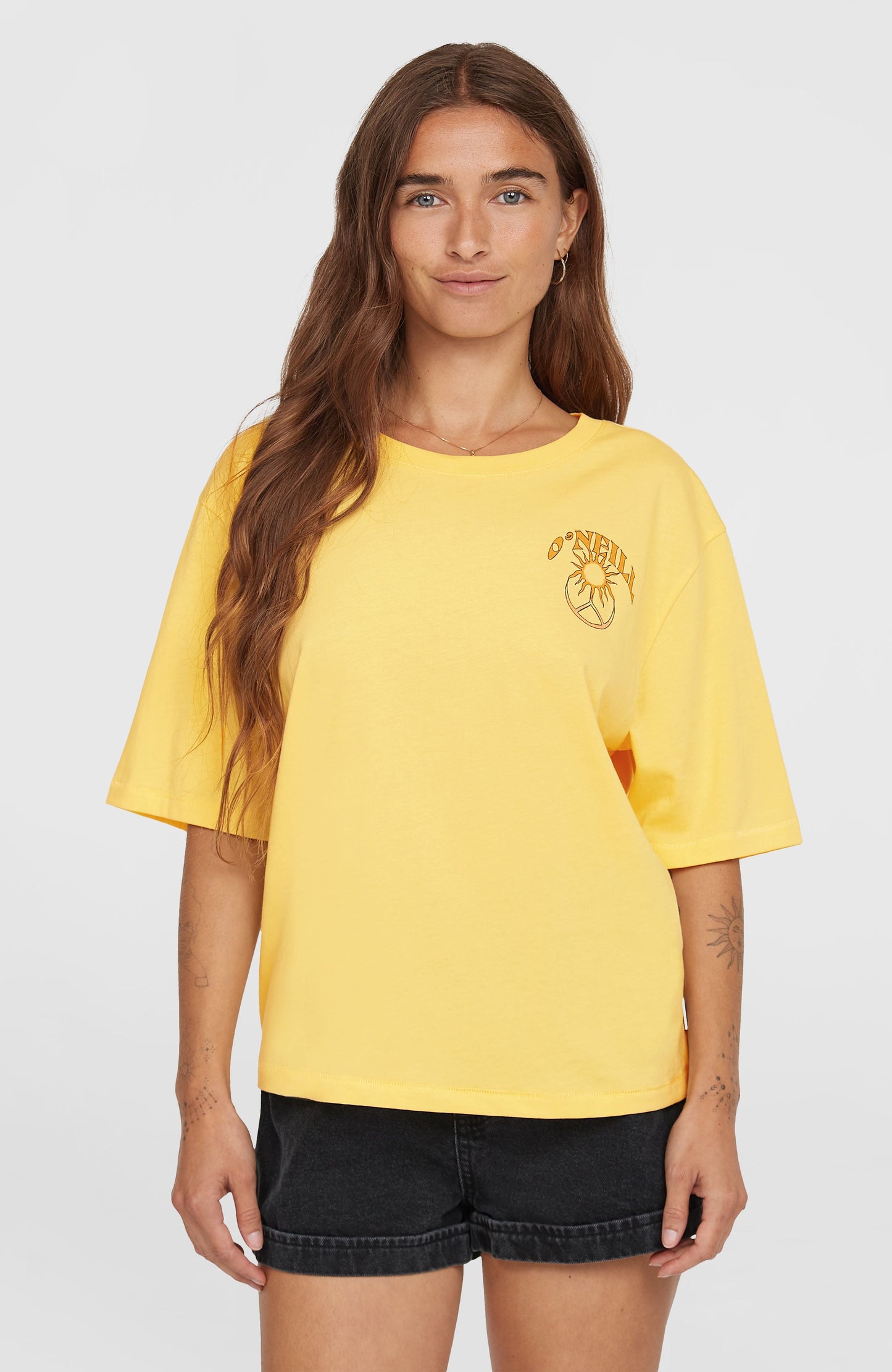 Women Summer Musthaves Back Print T-Shirt