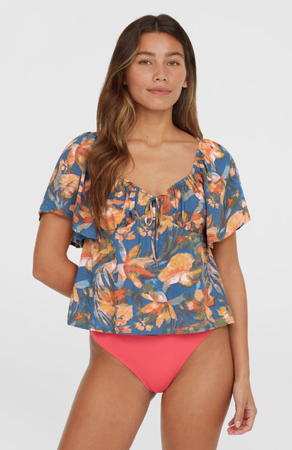 Women Huges Woven Top