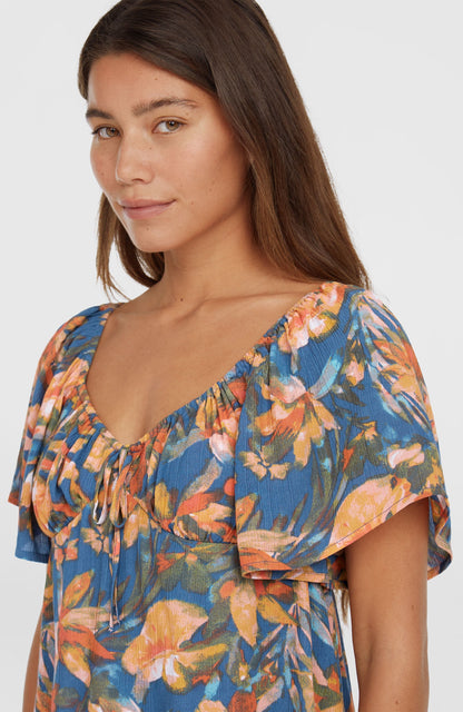 Women Huges Woven Top