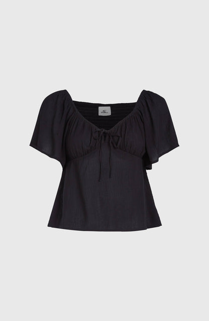Women Huges Woven Top