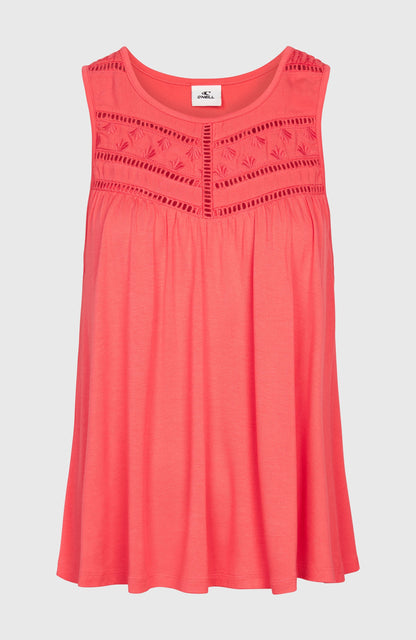 Women Essentials Tokeena Embroidery Tank