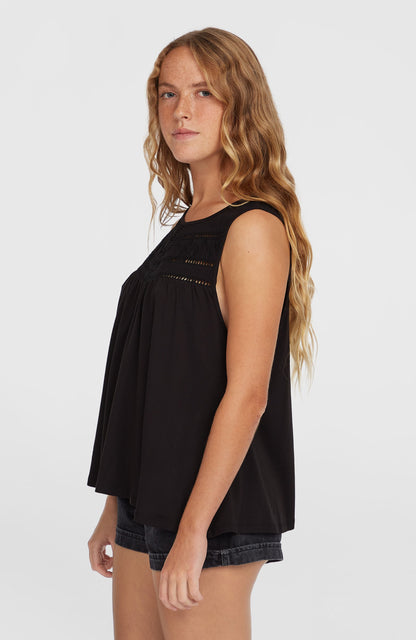 Women Essentials Tokeena Embroidery Tank