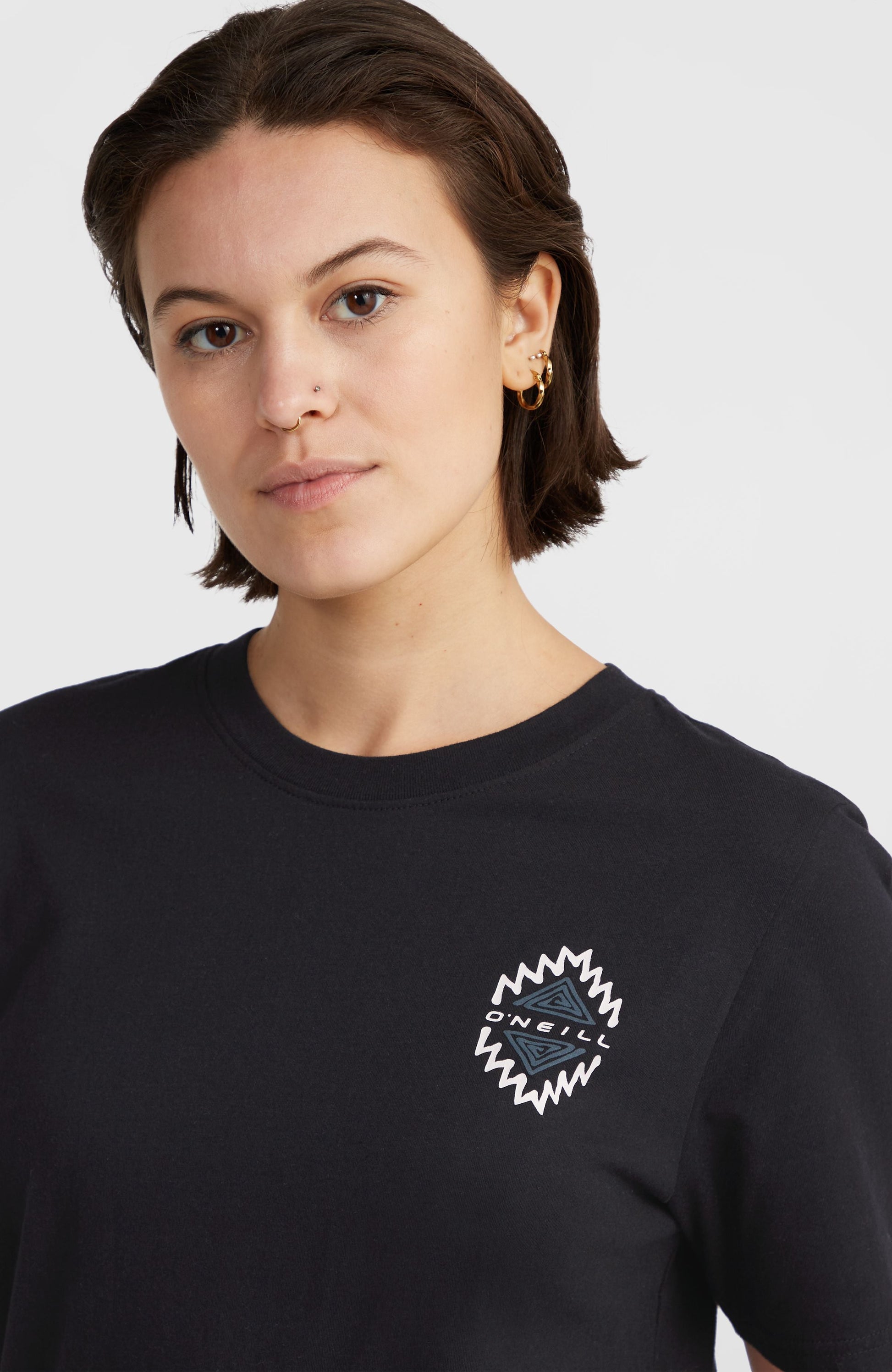 Women Chest Graphic T-Shirt