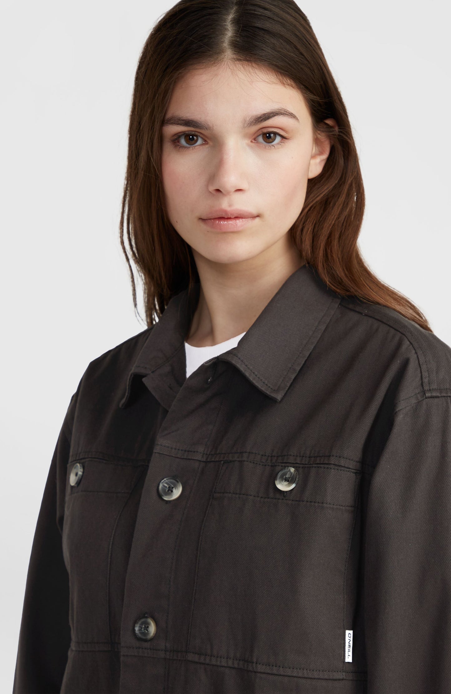 Women Twill Overshirt