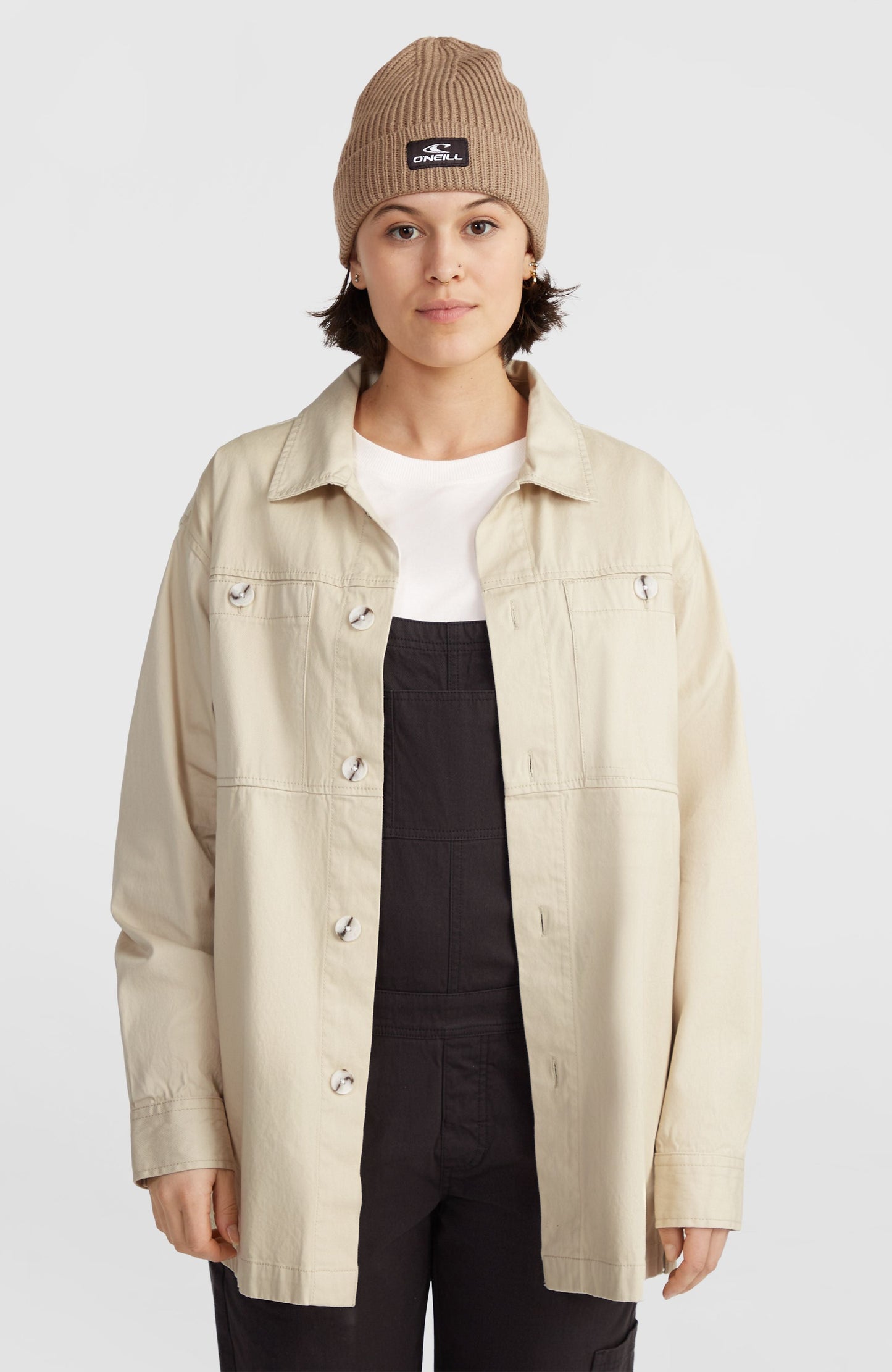 Women Twill Overshirt