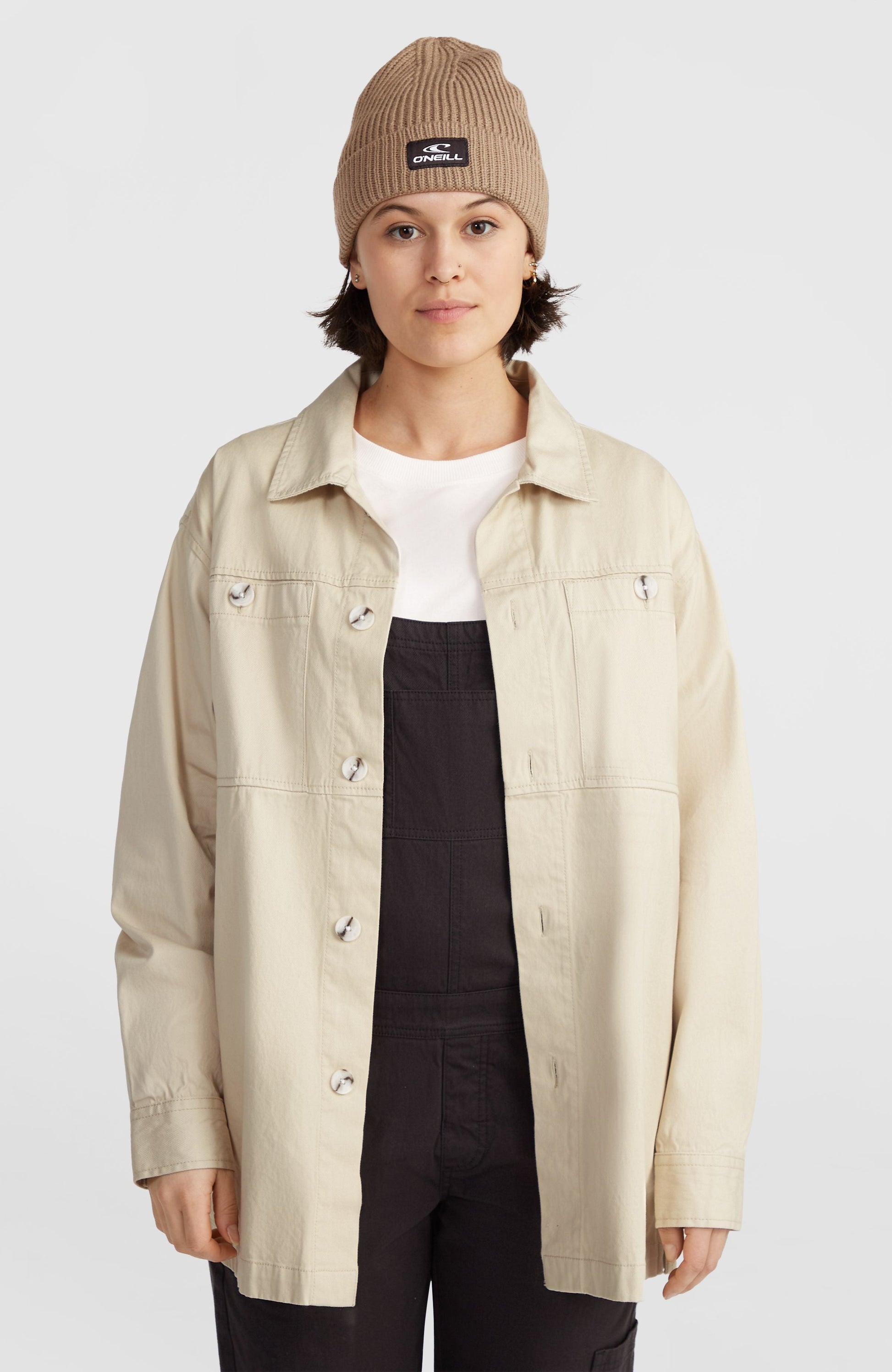 Women Twill Overshirt