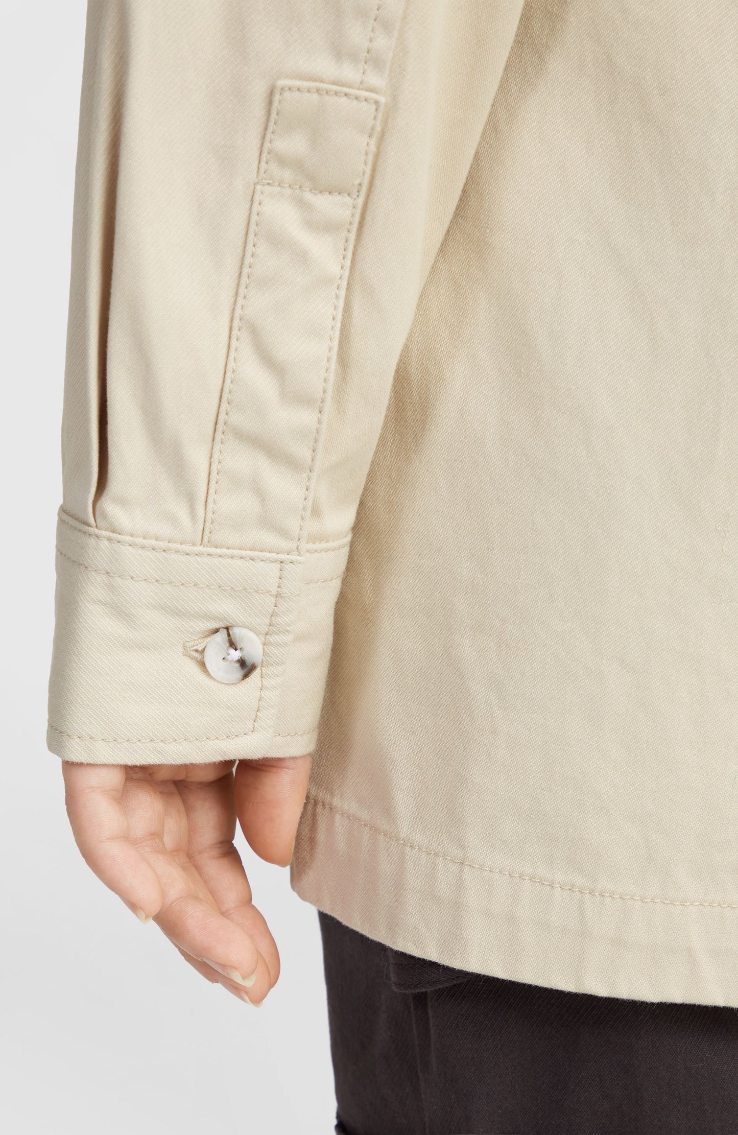 Women Twill Overshirt