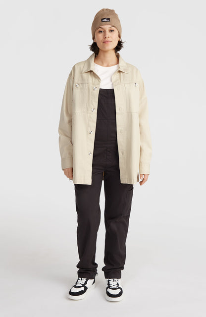 Women Twill Overshirt