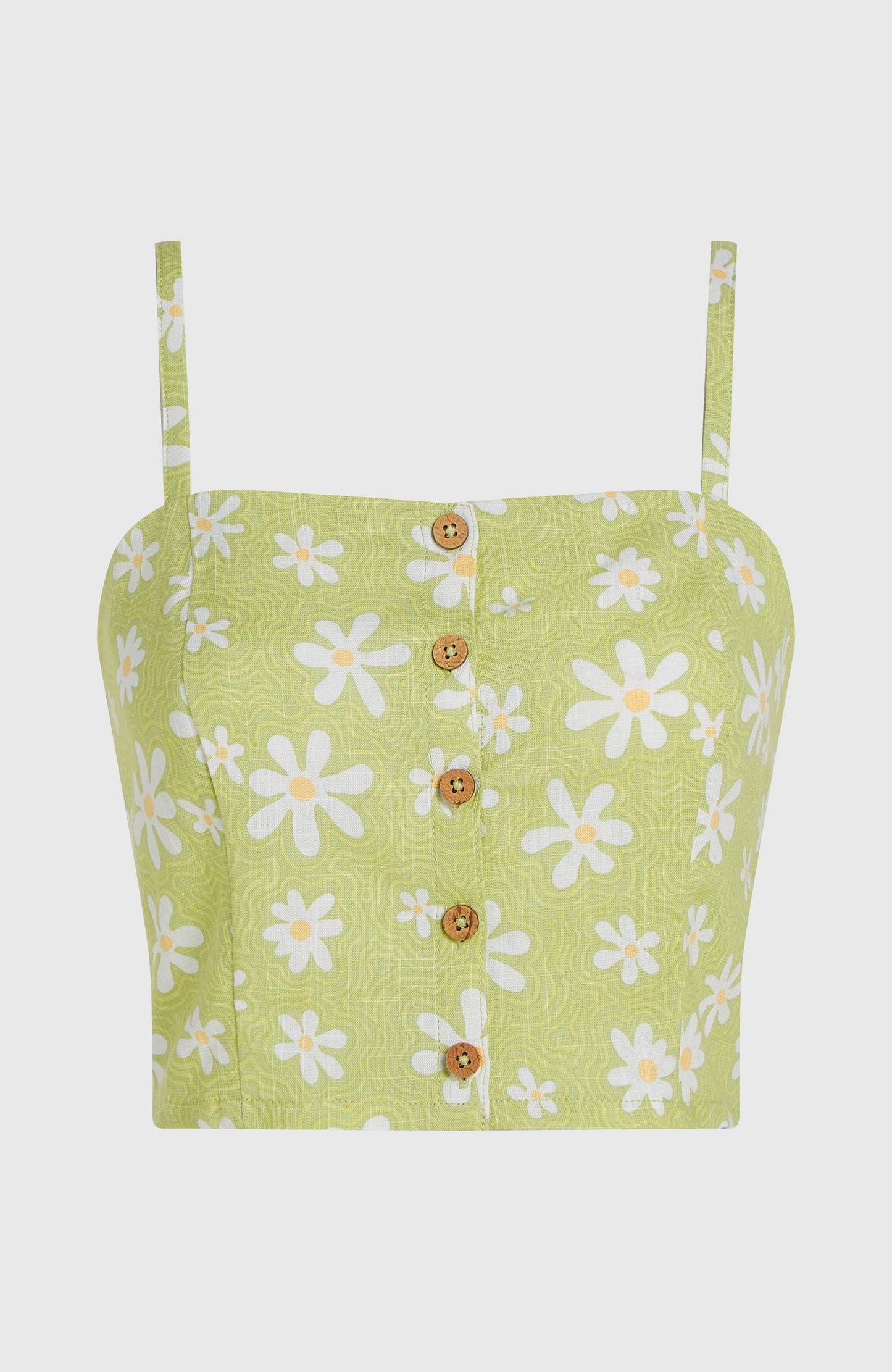 Women Beach Vintage Cropped Top