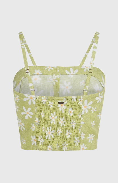 Women Beach Vintage Cropped Top