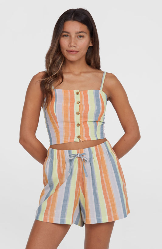 Women Beach Vintage Cropped Top