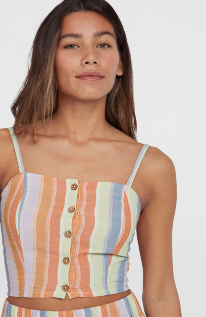 Women Beach Vintage Cropped Top