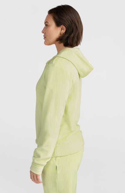 Women Velour Hoodie Fleece