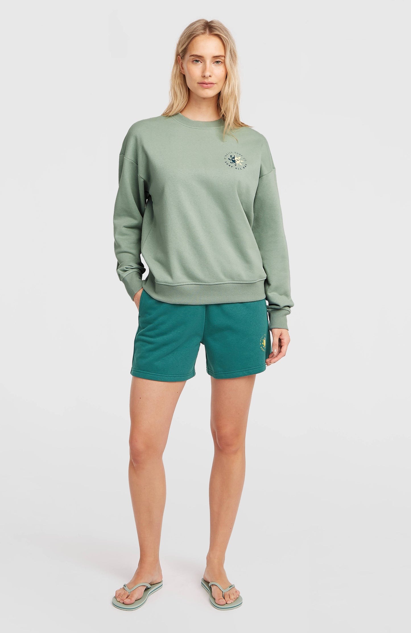 Women Summer Musthave Crewneck Sweatshirt