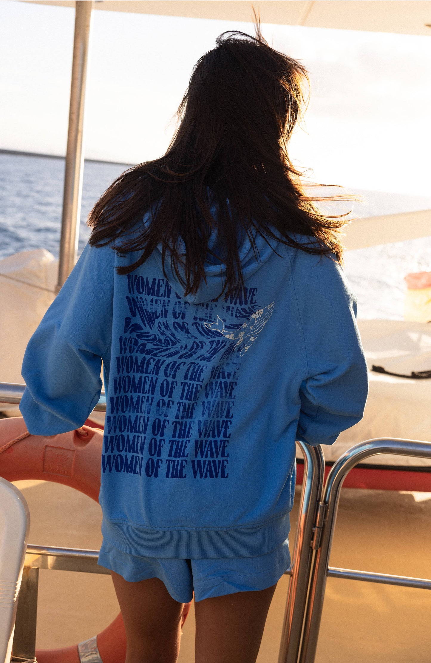 Women Women Of The Wave Hoodie
