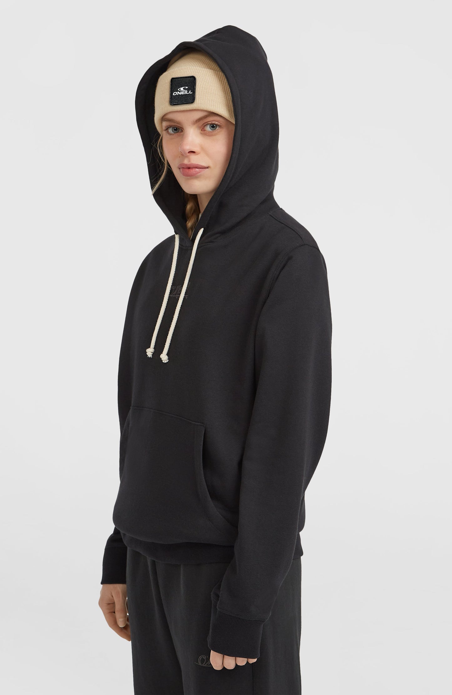 Women Essentials Script Hoodie