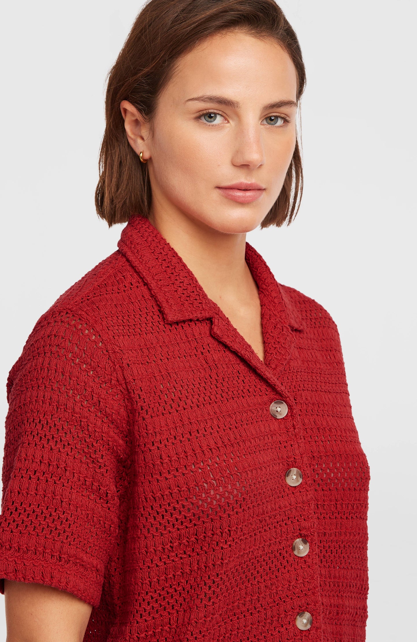 Women O'Riginals Crochet Shirt