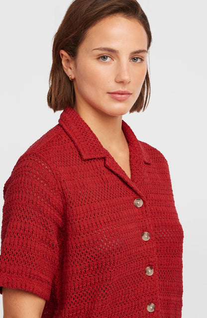 Women O'Riginals Crochet Shirt