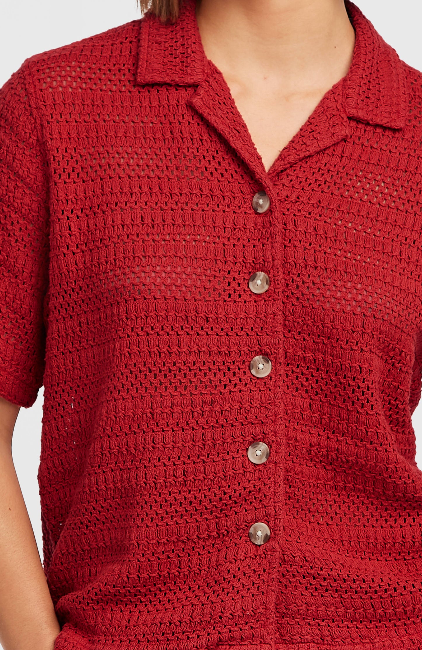 Women O'Riginals Crochet Shirt