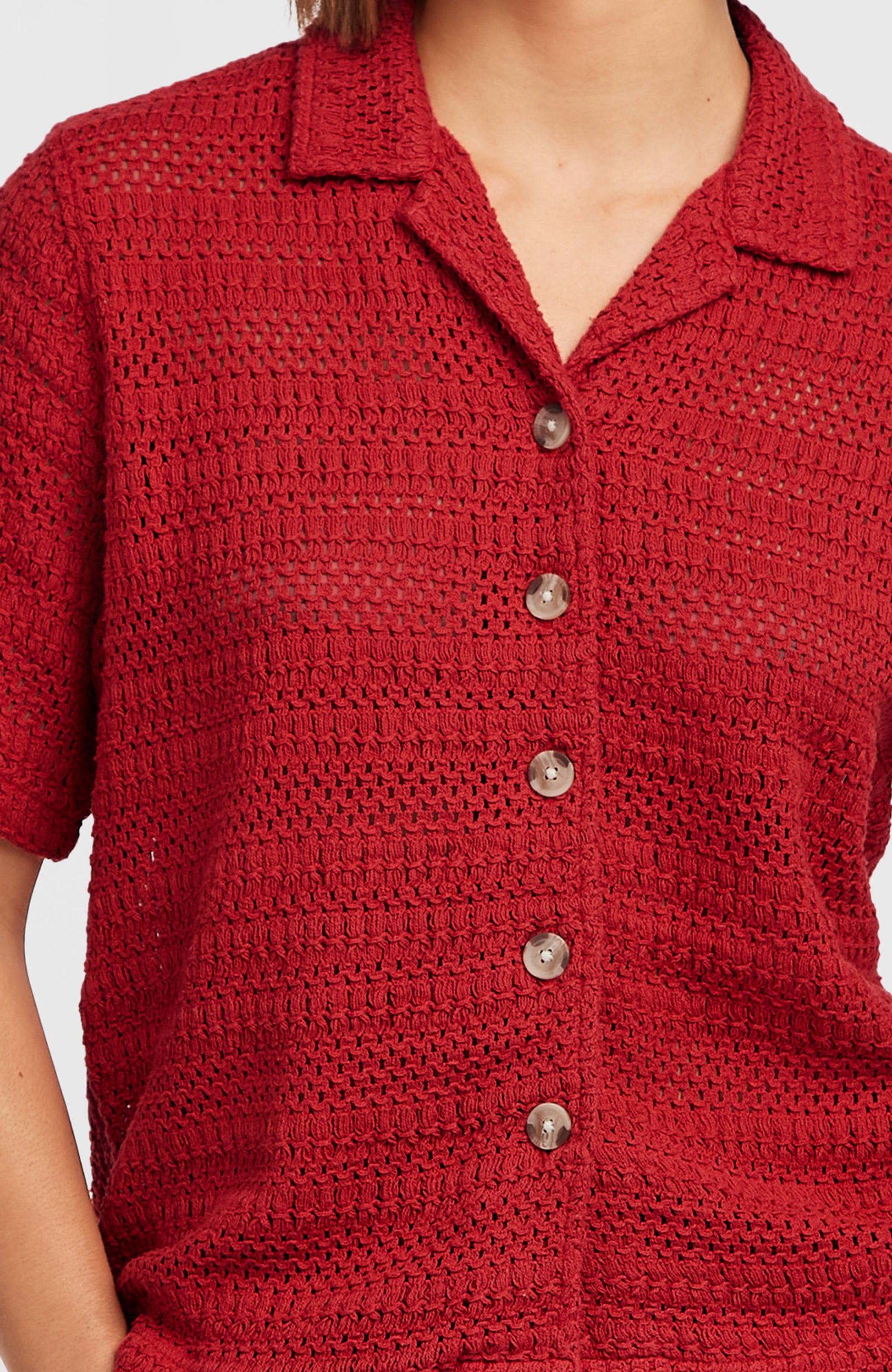 Women O'Riginals Crochet Shirt