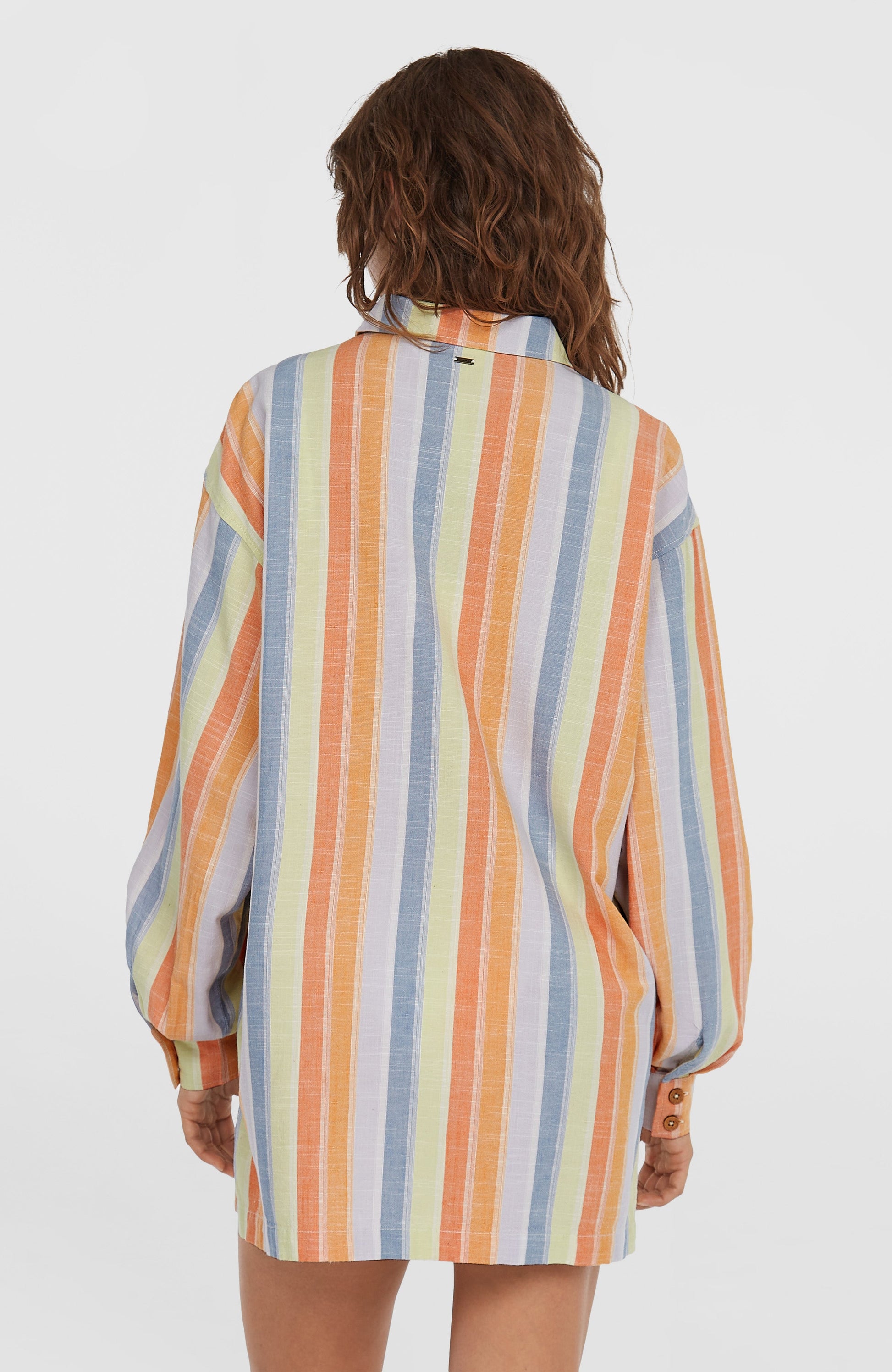 Women Beach Vintage Long Shirt