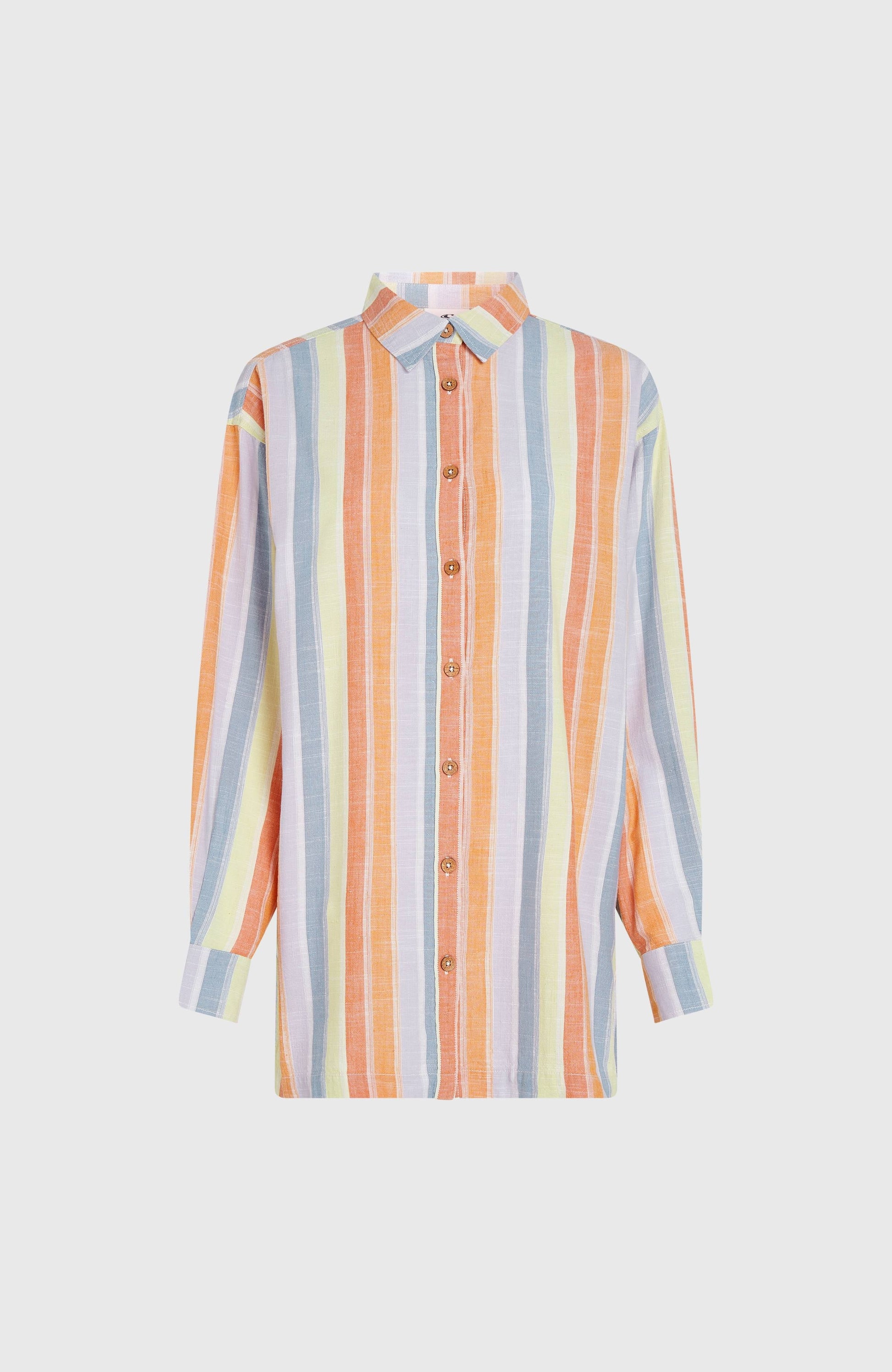 Women Beach Vintage Long Shirt