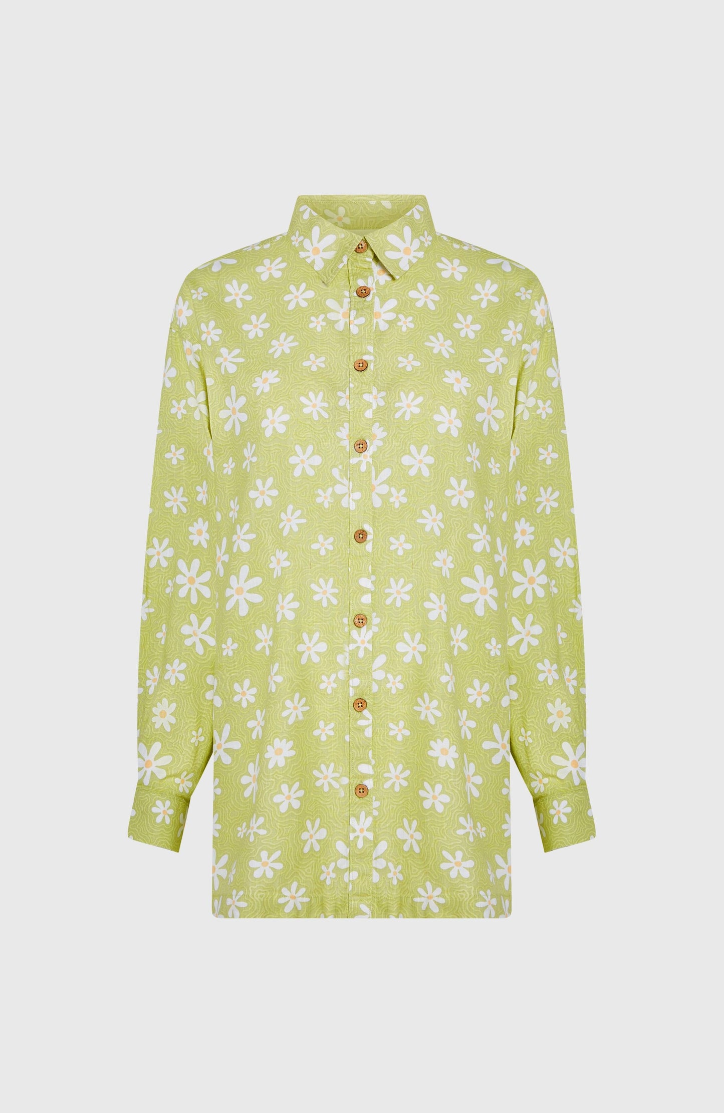 Women Beach Vintage Long Shirt