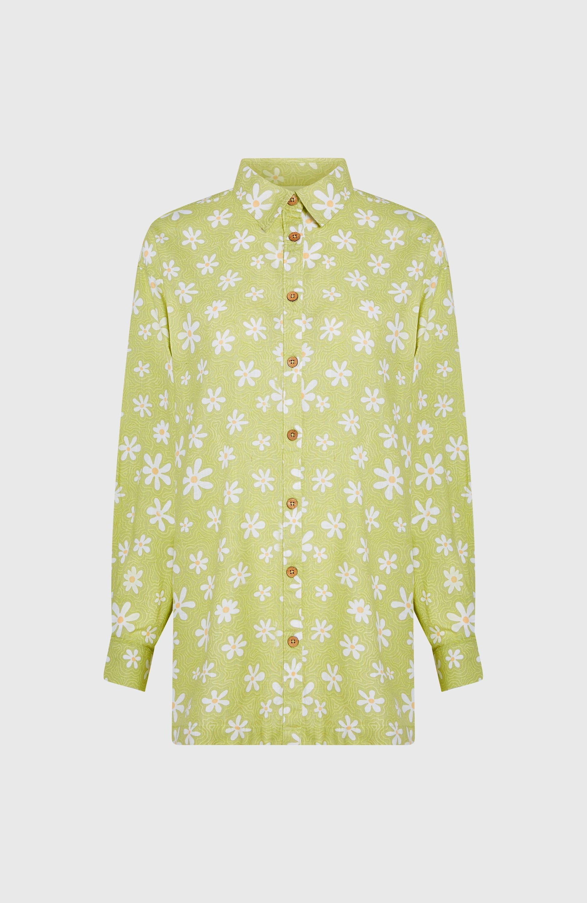 Women Beach Vintage Long Shirt