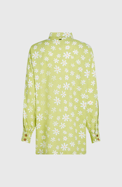 Women Beach Vintage Long Shirt