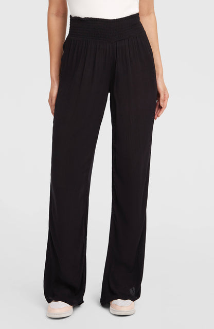 Women Johnny Smocked Waist Pants