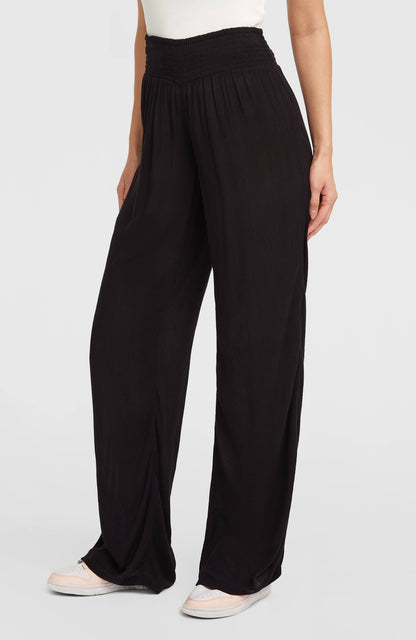 Women Johnny Smocked Waist Pants