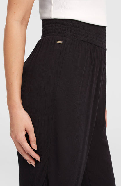 Women Johnny Smocked Waist Pants