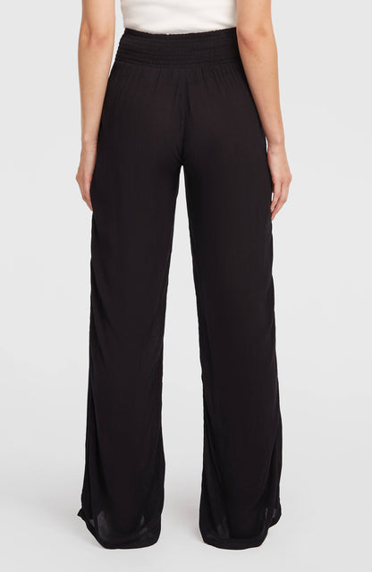 Women Johnny Smocked Waist Pants