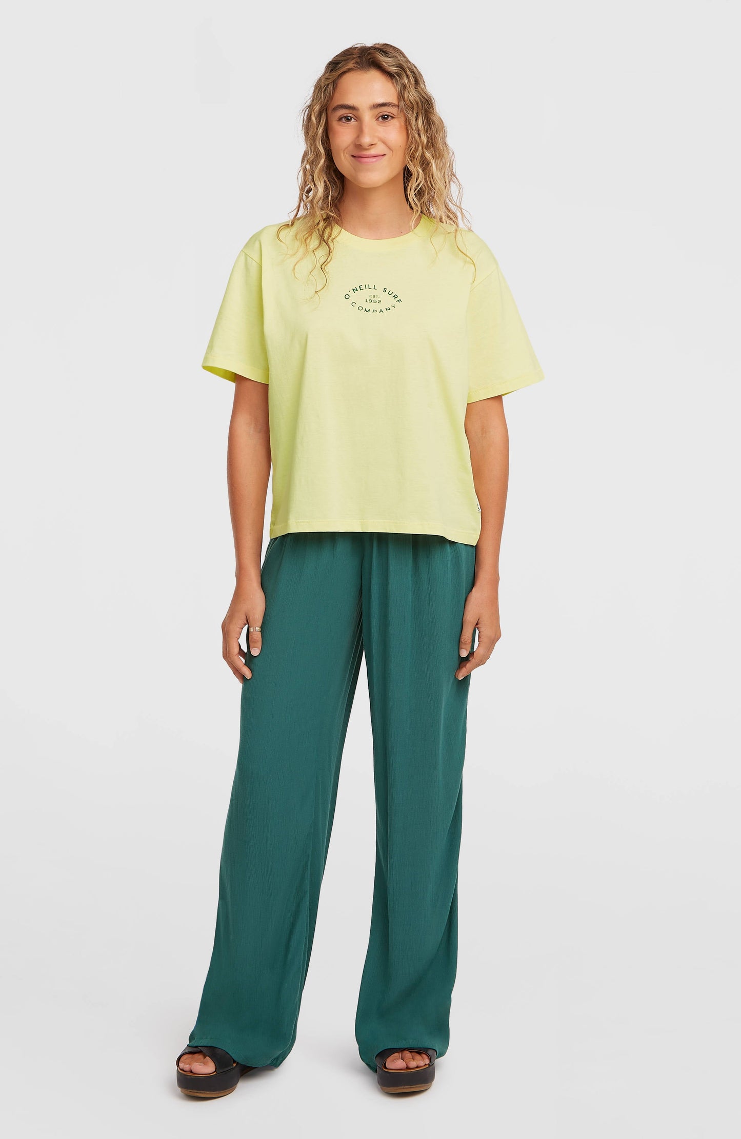 Women Johnny Smocked Waist Pants