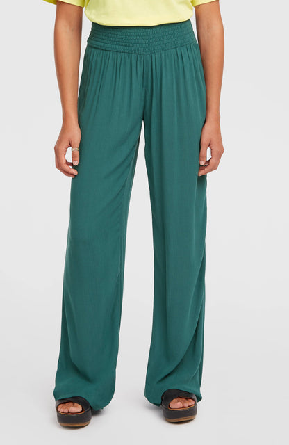 Women Johnny Smocked Waist Pants