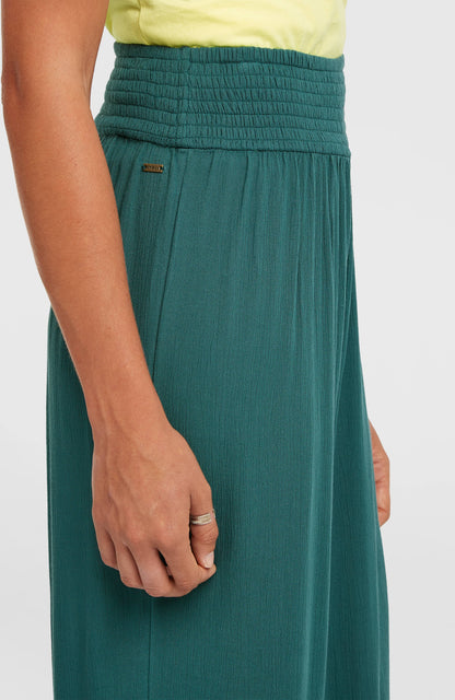 Women Johnny Smocked Waist Pants