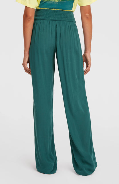 Women Johnny Smocked Waist Pants